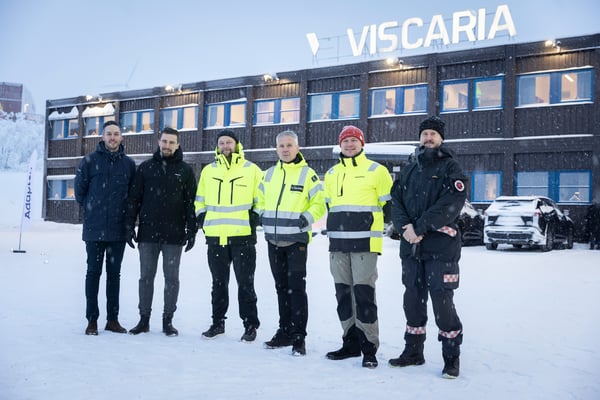 Adapteo inviger nya lokaler för Viscarias etablering i Kiruna