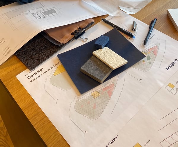 Inredningen i Point/A flyttar gränserna för modulärt inifrån